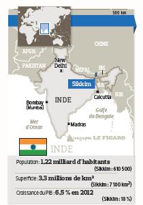 map sikkim